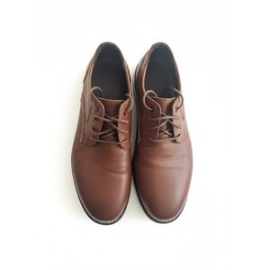 Gatsby Men's Brown Leather Oxfords Size 8